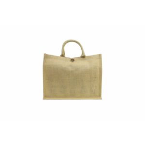 EIGEN - Jute Bag with Button Closure