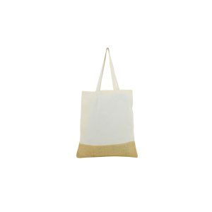 GEINA - Jute Base Cotton Bag