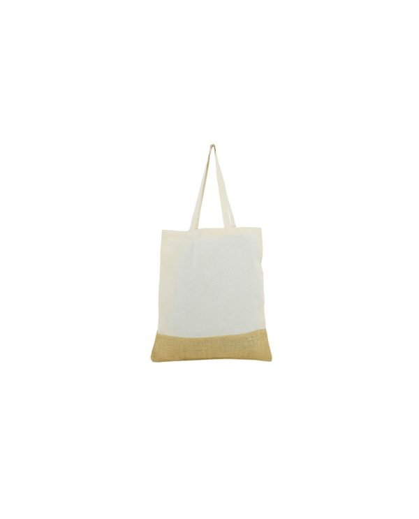 GEINA - Jute Base Cotton Bag
