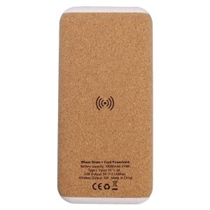 TEHO - 10000 mAh Wheat Straw + Cork Power Bank