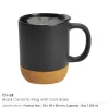 Ceramic Mugs with Lid