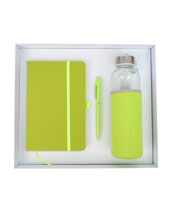 GS039 - All Green Corporate Gift Set