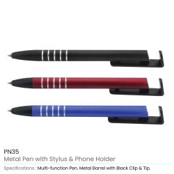 3 in 1 Promotional Metal Pen