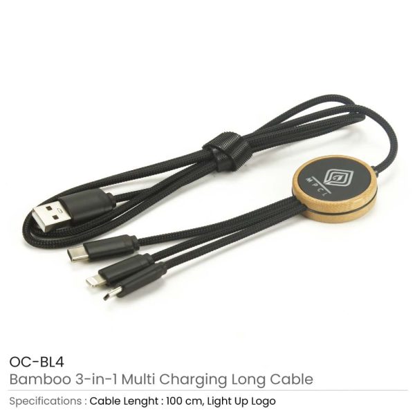 3-in-1 Multi-Charging Cable