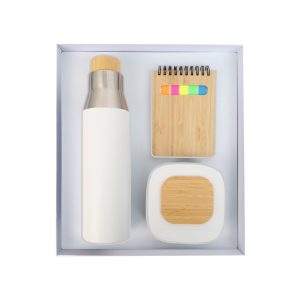 GS034 - All White Bamboo Gift Box