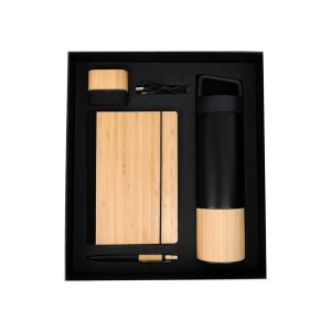 GS047 - Bamboo Black Corporate Gift Box