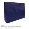 A4 Blue Promotional Paper Bag | Tezkar Promo Gifts
