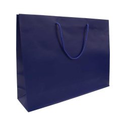 A4 Blue Promotional Paper Bag | Tezkar Promo Gifts
