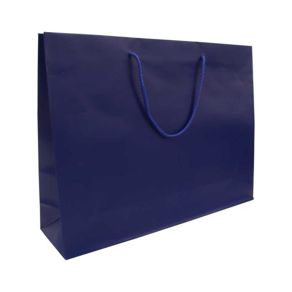 A4 Blue Promotional Paper Bag | Tezkar Promo Gifts