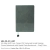Soft PU Cover Notebooks in A5 Size with Metal Plate Bookmark