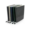 Soft PU Cover Notebooks in A5 Size with Metal Plate Bookmark