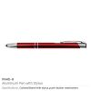 Aluminum Branded Pen with Stylus