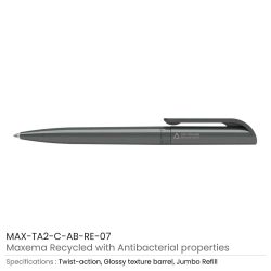Antibacterial-Recycled-Pen-MAX-TA2-C-AB-RE-07-250x250-1.jpg Antibacterial Recycled Pens