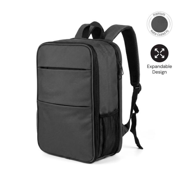 BPGL-2243-ASHFORD-Giftology-Expandable-Backpack-Black-uniqued249058 ASHFORD - Giftology Expandable Backpack - Black