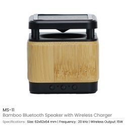 BT Speaker with Wireless Charging