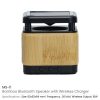 BT Speaker with Wireless Charging