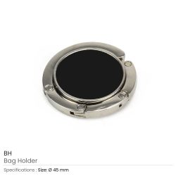 Foldable Metal Bag Holders and Hooks