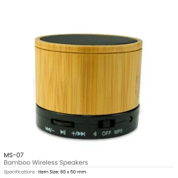 Bamboo Bluetooth speaker | Eco-friendly Gift Items