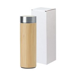 Stainless Steel Water Bottles and Bamboo Flask