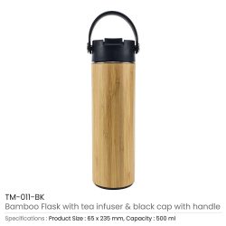 Bamboo Flask with Tea Infuser