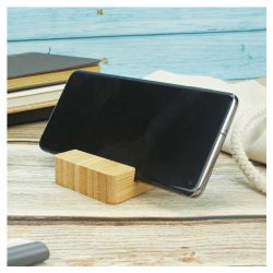 Bamboo Phone Stands with Two Different Slots