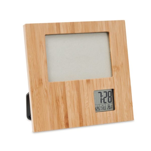 Photo Frame with Clock