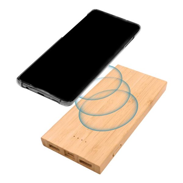 Bamboo Wireless Powerbank | Promo Powerbank