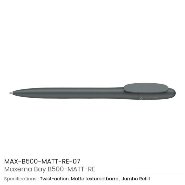 Bay-Pen-MAX-B500-MATT-RE-07-600x600-1.jpg Recycled Pens Maxema Bay
