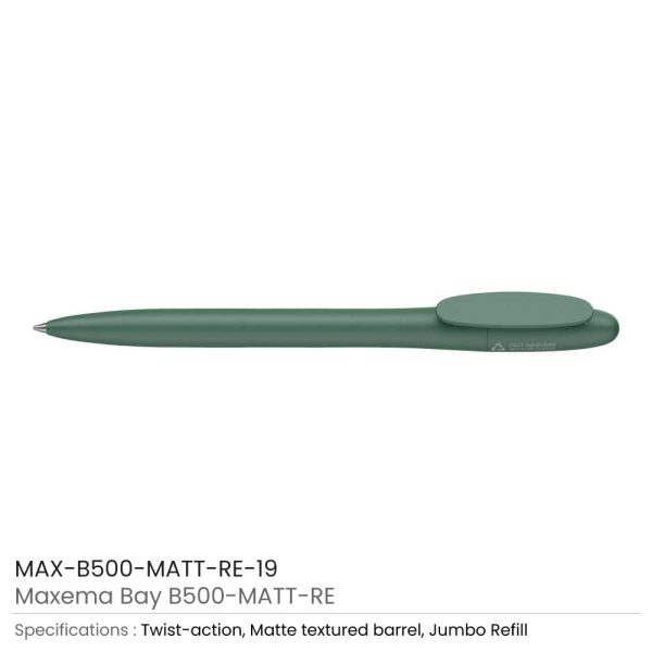 Bay-Pen-MAX-B500-MATT-RE-19-600x600-1.jpg Recycled Pens Maxema Bay
