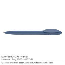 Bay-Pen-MAX-B500-MATT-RE-21-250x250-1.jpg Recycled Pens Maxema Bay