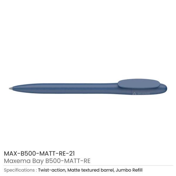 Bay-Pen-MAX-B500-MATT-RE-21-600x600-1.jpg Recycled Pens Maxema Bay
