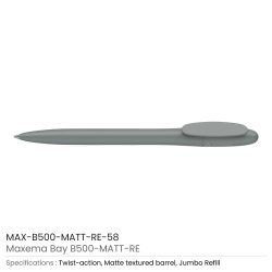 Bay-Pen-MAX-B500-MATT-RE-58-250x250-1.jpg Recycled Pens Maxema Bay