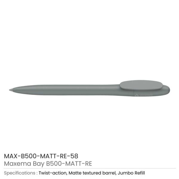Bay-Pen-MAX-B500-MATT-RE-58-600x600-1.jpg Recycled Pens Maxema Bay
