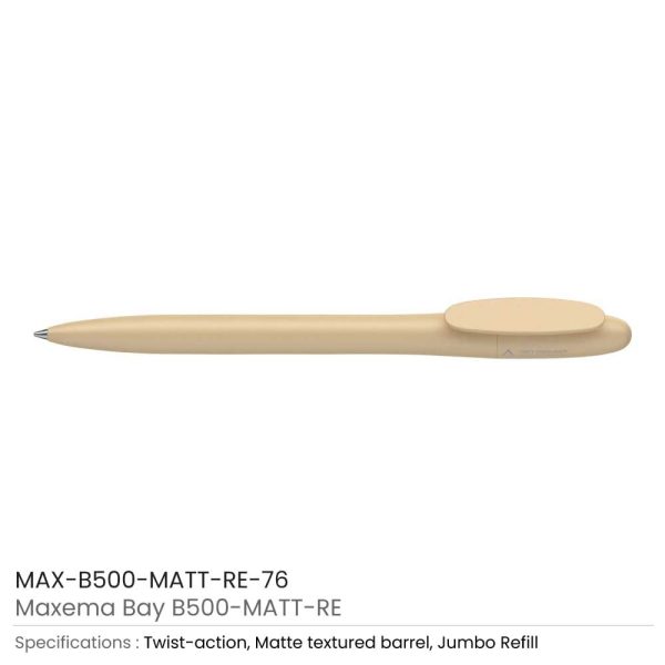 Bay-Pen-MAX-B500-MATT-RE-76-600x600-1.jpg Recycled Pens Maxema Bay