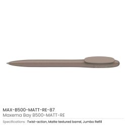 Bay-Pen-MAX-B500-MATT-RE-87-250x250-1.jpg Recycled Pens Maxema Bay
