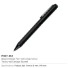 Diamond-Textured Metal Pens