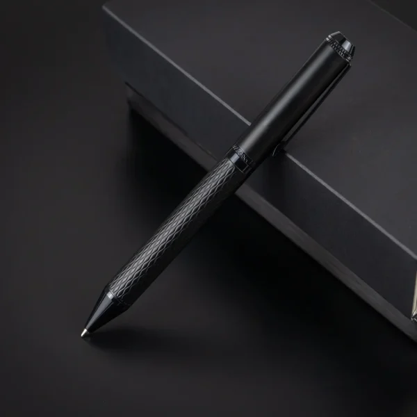Diamond-Textured Metal Pens