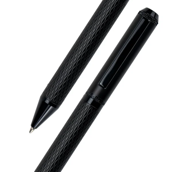 Diamond-Textured Metal Pens