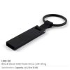 Black Metal USB | USB with Key Holder