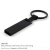 Black Metal USB | USB with Key Holder