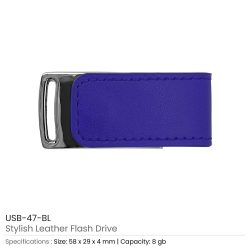 Stylish leather USB | USB Flash with Branding