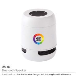 White Bluetooth Speaker | Promotional Mini Speakers