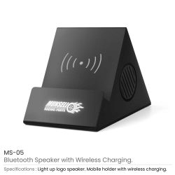 Speaker with Wireless Charger