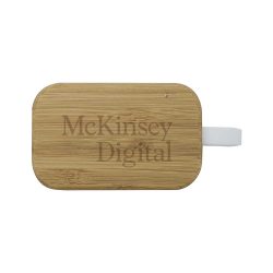BT Earbuds with Bamboo Case & High Audio Quality