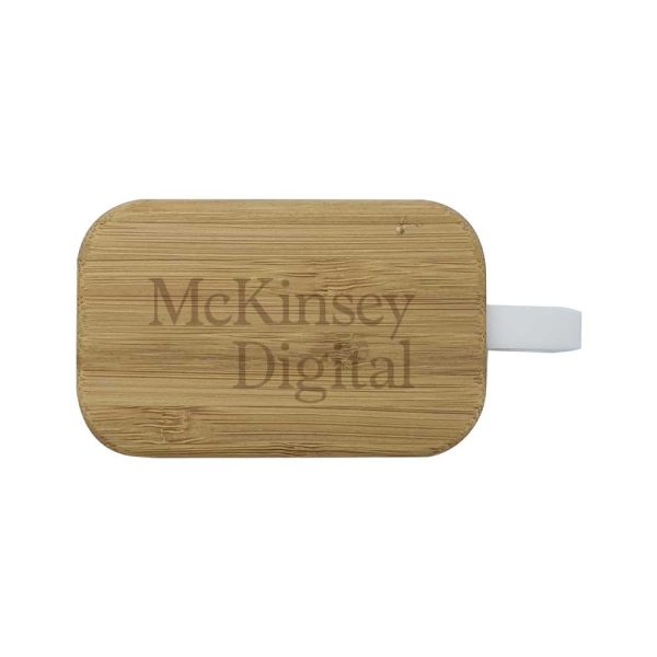 BT Earbuds with Bamboo Case & High Audio Quality