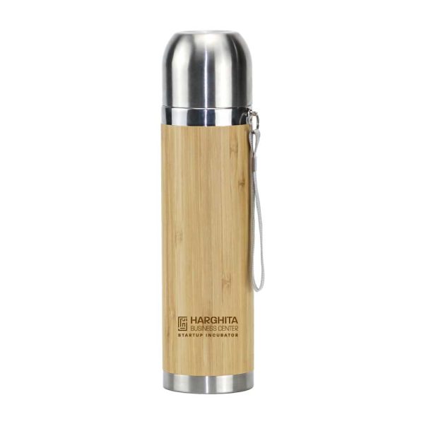 Promotional Bamboo Flask