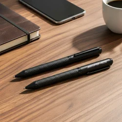 Diamond-Textured Metal Pens