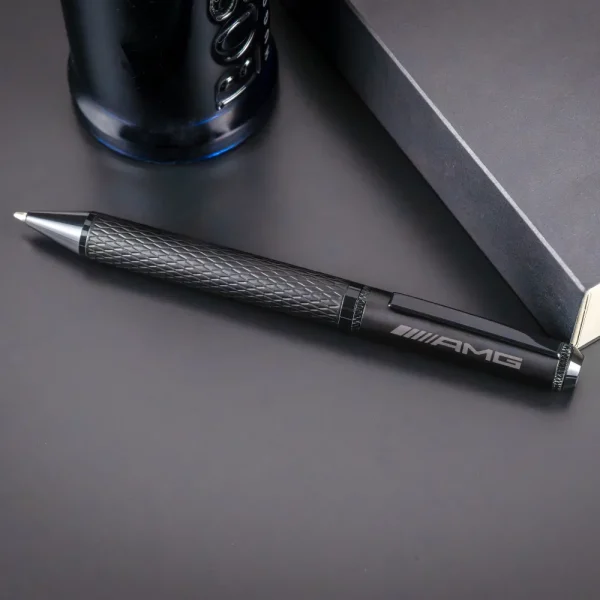 Diamond-Textured Metal Pens
