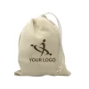 Cotton Pouch with Drawstring