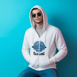 Fleece Hoodies with Zipper in (S to 3XL) Sizes